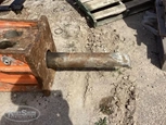 Used NPK Hydraulic Hammer in yard